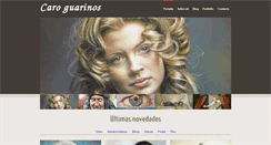 Desktop Screenshot of caroguarinos.com